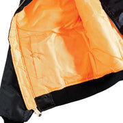 Rothco Womens MA-1 Flight Jacket - Black Bomber & Jackets reverse view