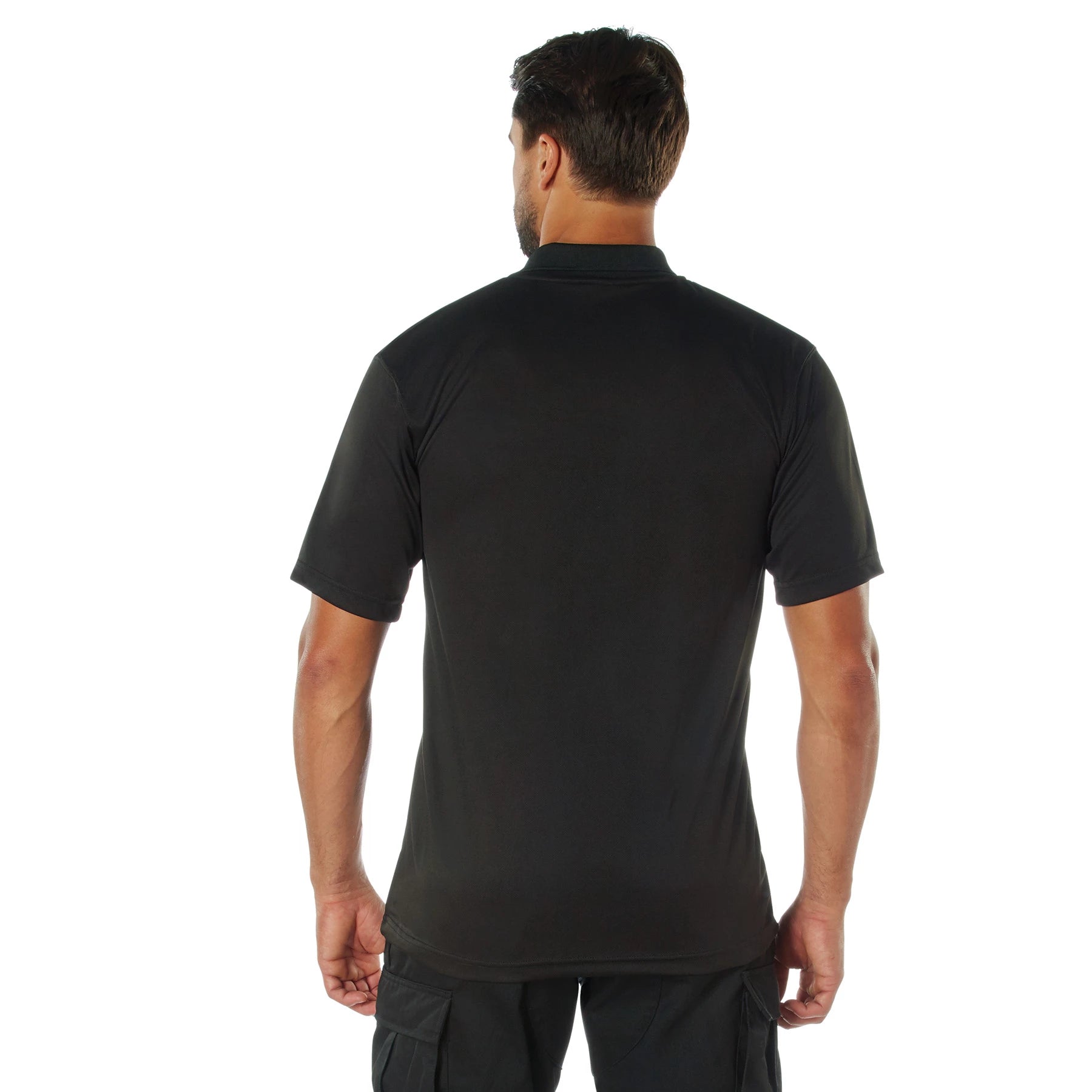Rothco USMC Eagle Globe & Anchor Moisture Wicking Polo Shirt alternate photo