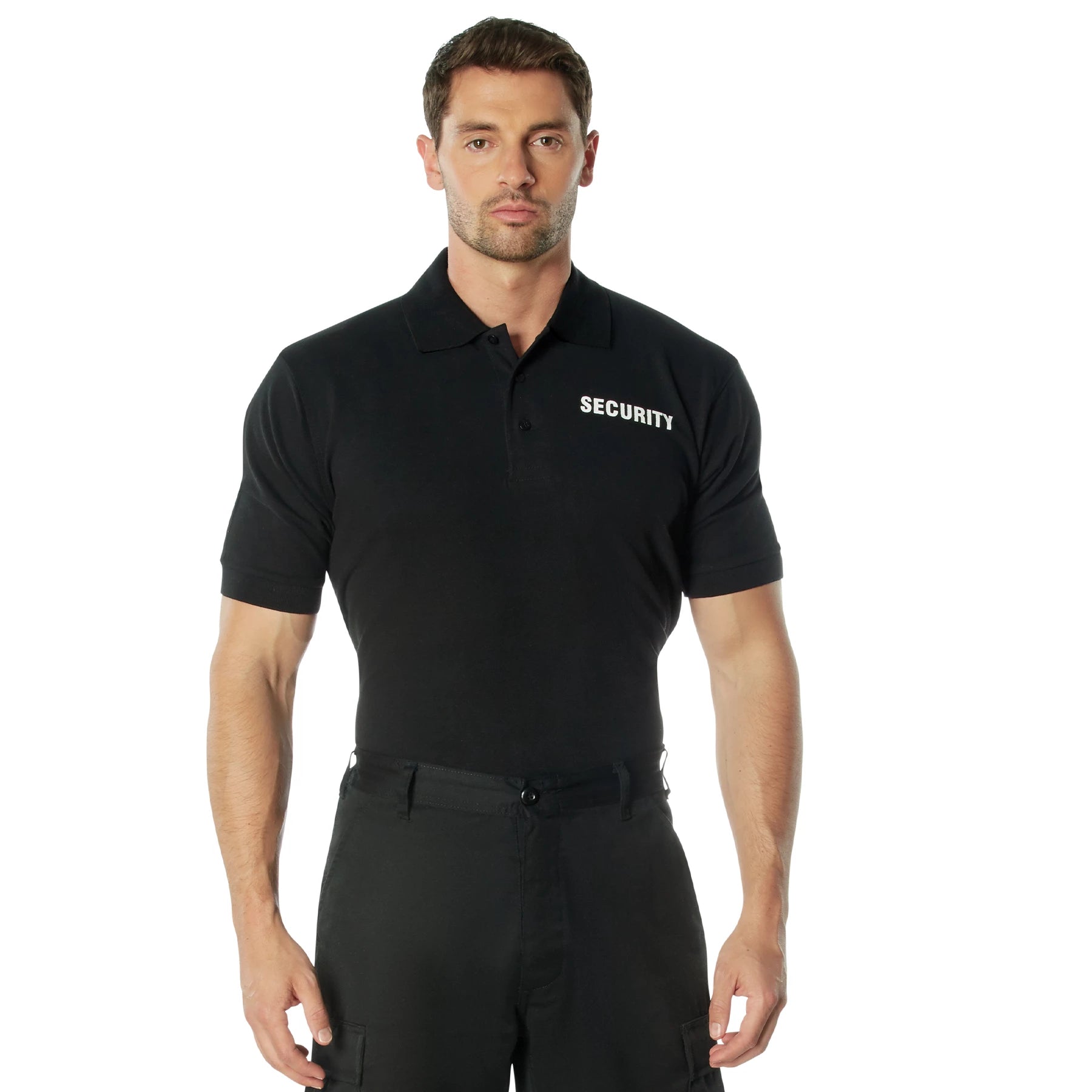 Rothco Law Enforcement Printed Polo Shirts Big & Tall close-up photo
