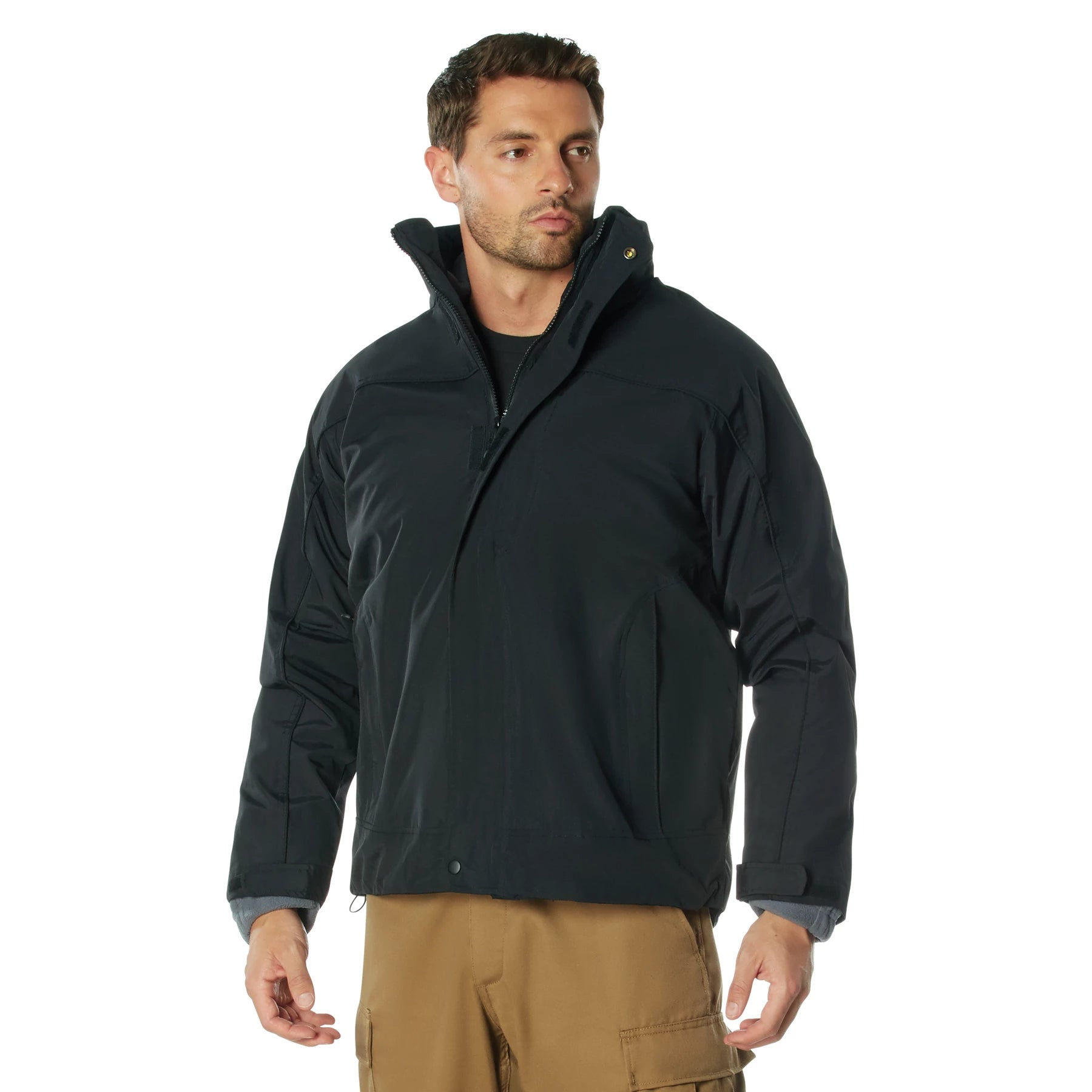 Rothco All Weather 3-In-1 Jacket Liners & Fleece Jackets reverse view