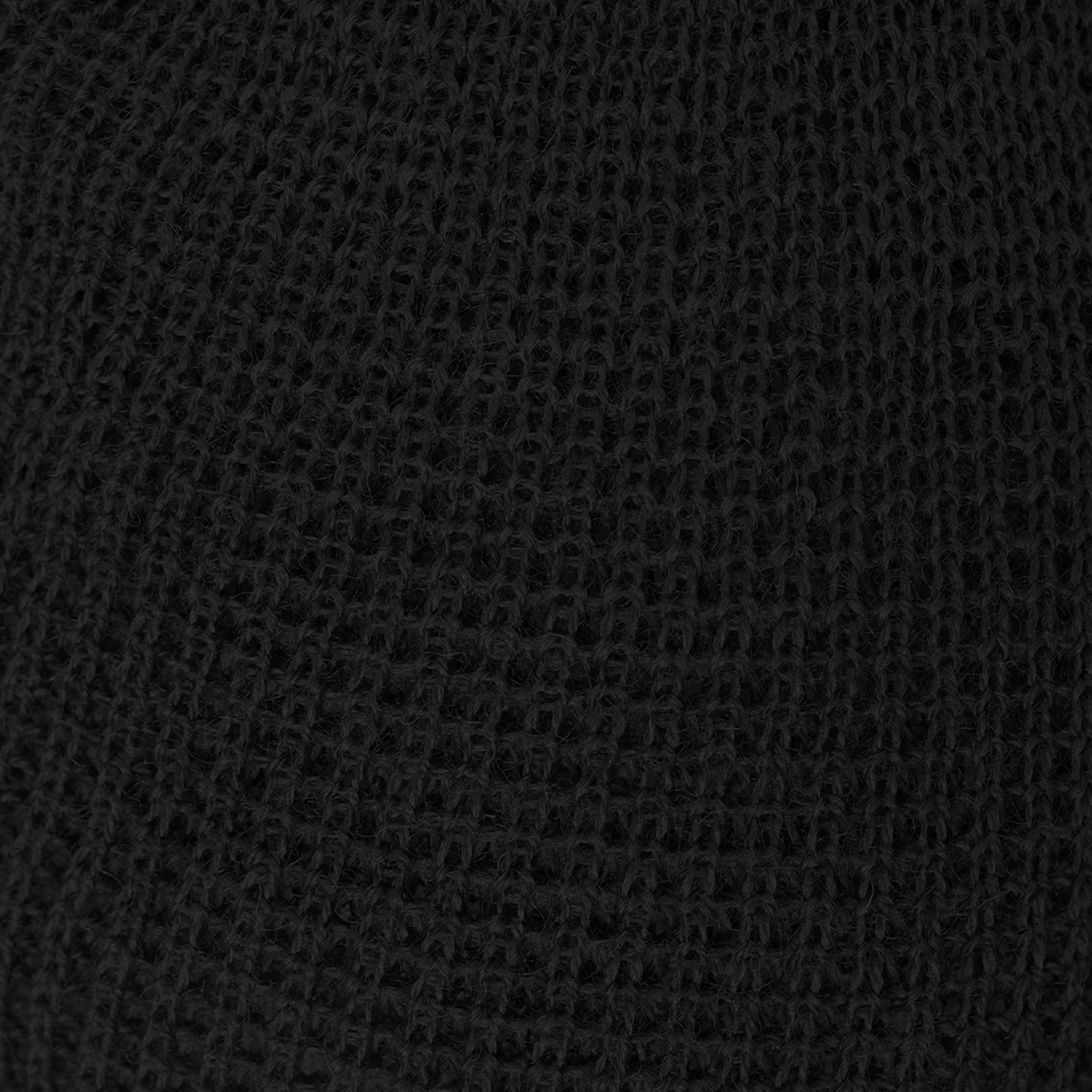 Rothco Genuine G.I. Watch Cap with Brim Black Caps & reverse view