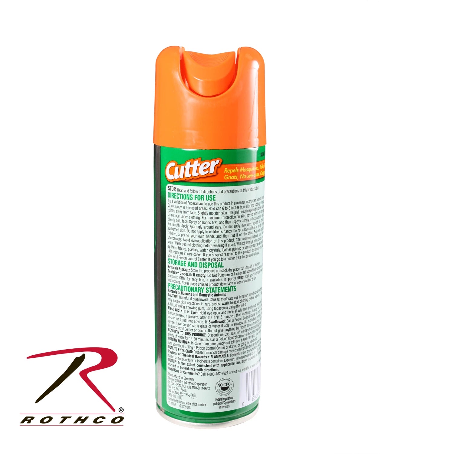 Rothco Cutter Unscented Backwoods Insect Repellent detail photo