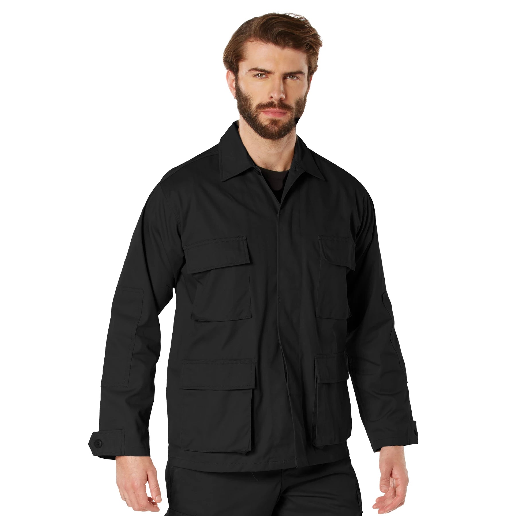 Rothco Digital Camo BDU Shirts BDUs side detail photo