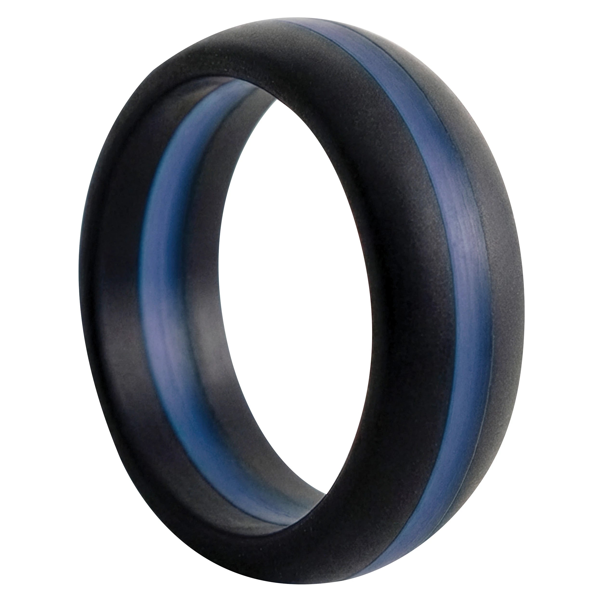 Rothco Thin Blue Line Silicone Ring Rings and Military extra detail view