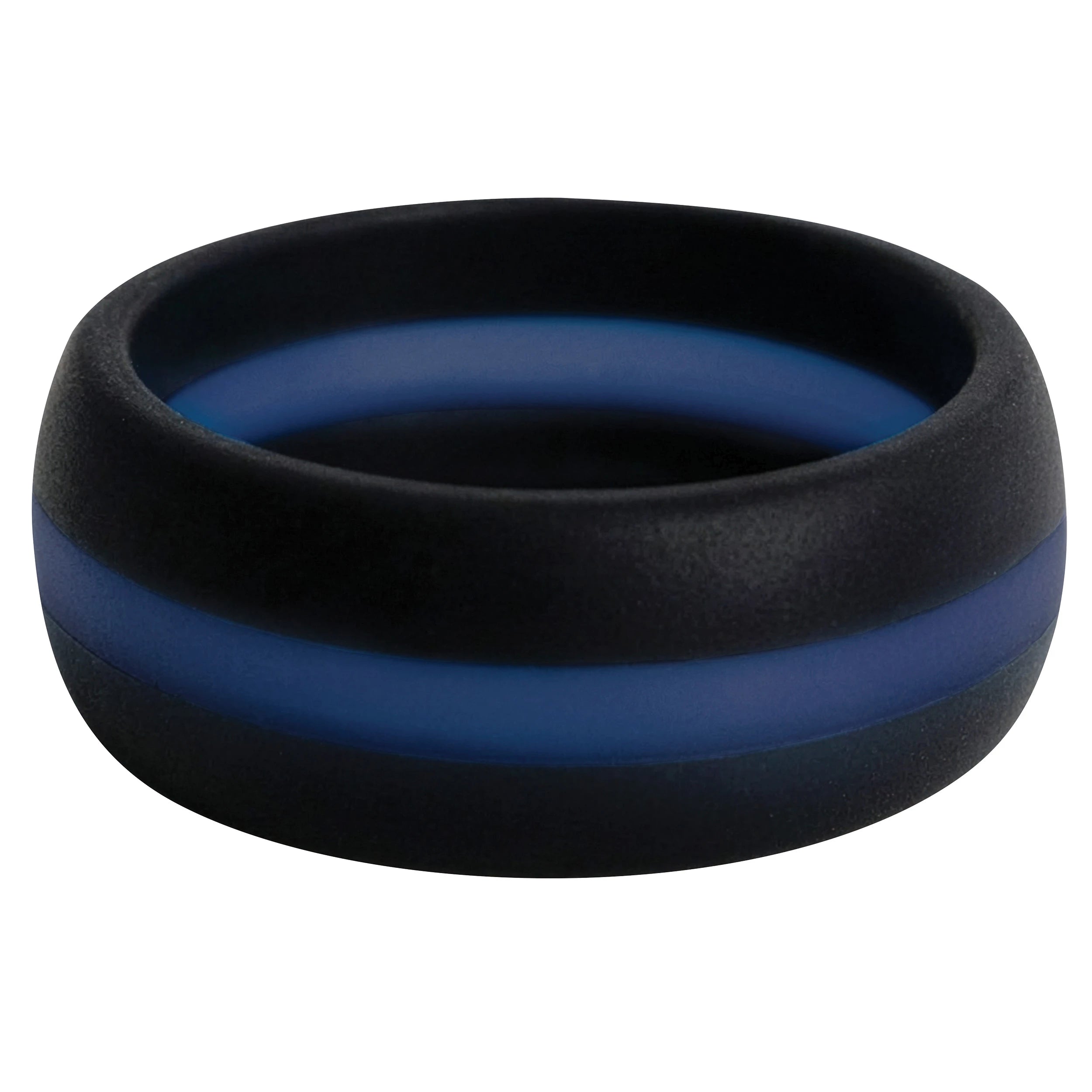 Rothco Thin Blue Line Silicone Ring Rings and Military further product photo