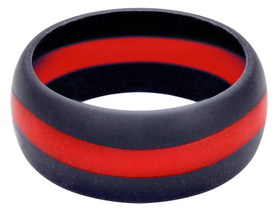 Rothco Thin Red Line Silicone Ring Rings and Military Rings alternate photo