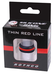 Rothco Thin Red Line Silicone Ring Rings and Military Rings reverse view