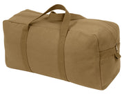 Rothco Canvas Tanker Style Tool Bag Olive Drab Military Bags reverse view