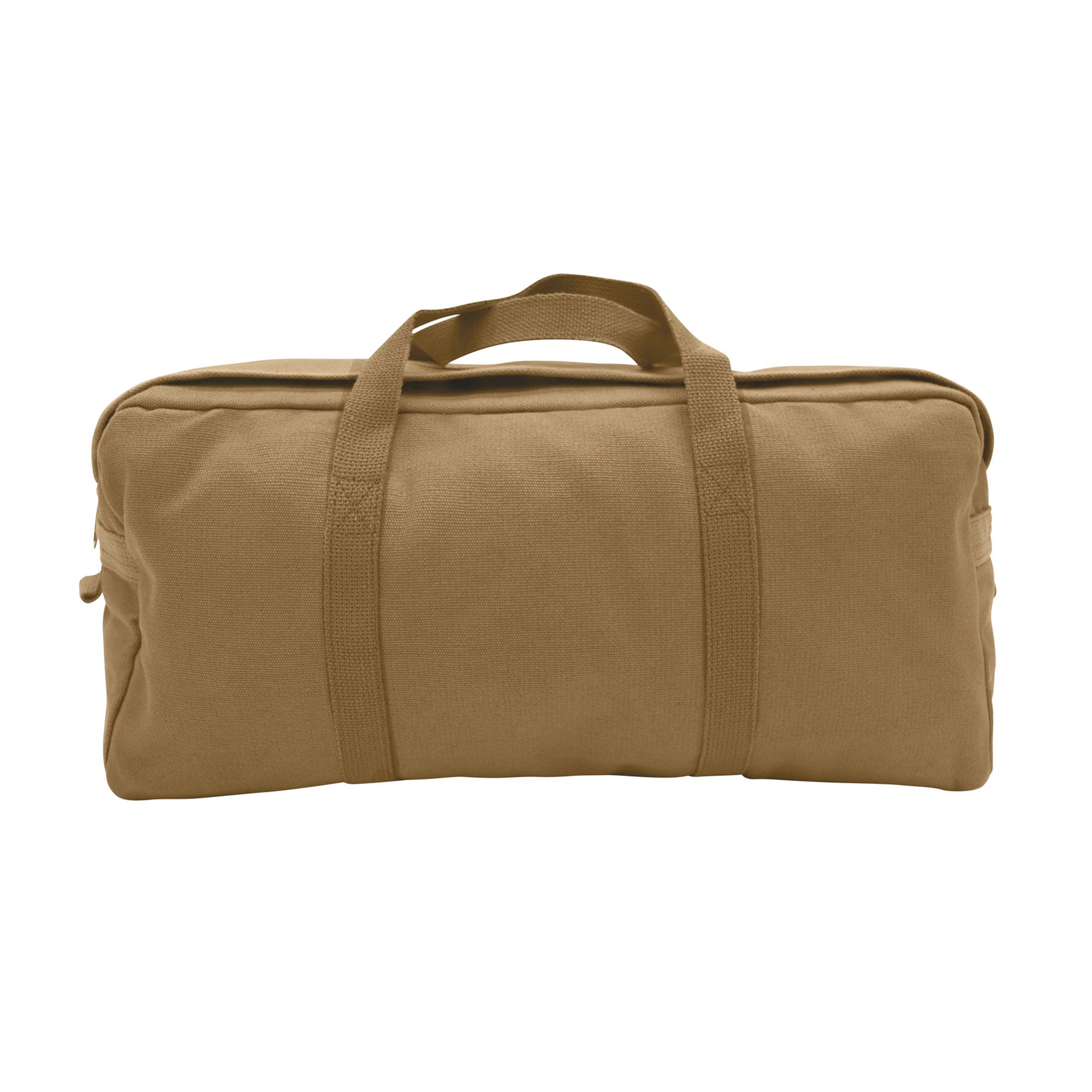 Rothco Canvas Tanker Style Tool Bag Olive Drab Military side detail photo