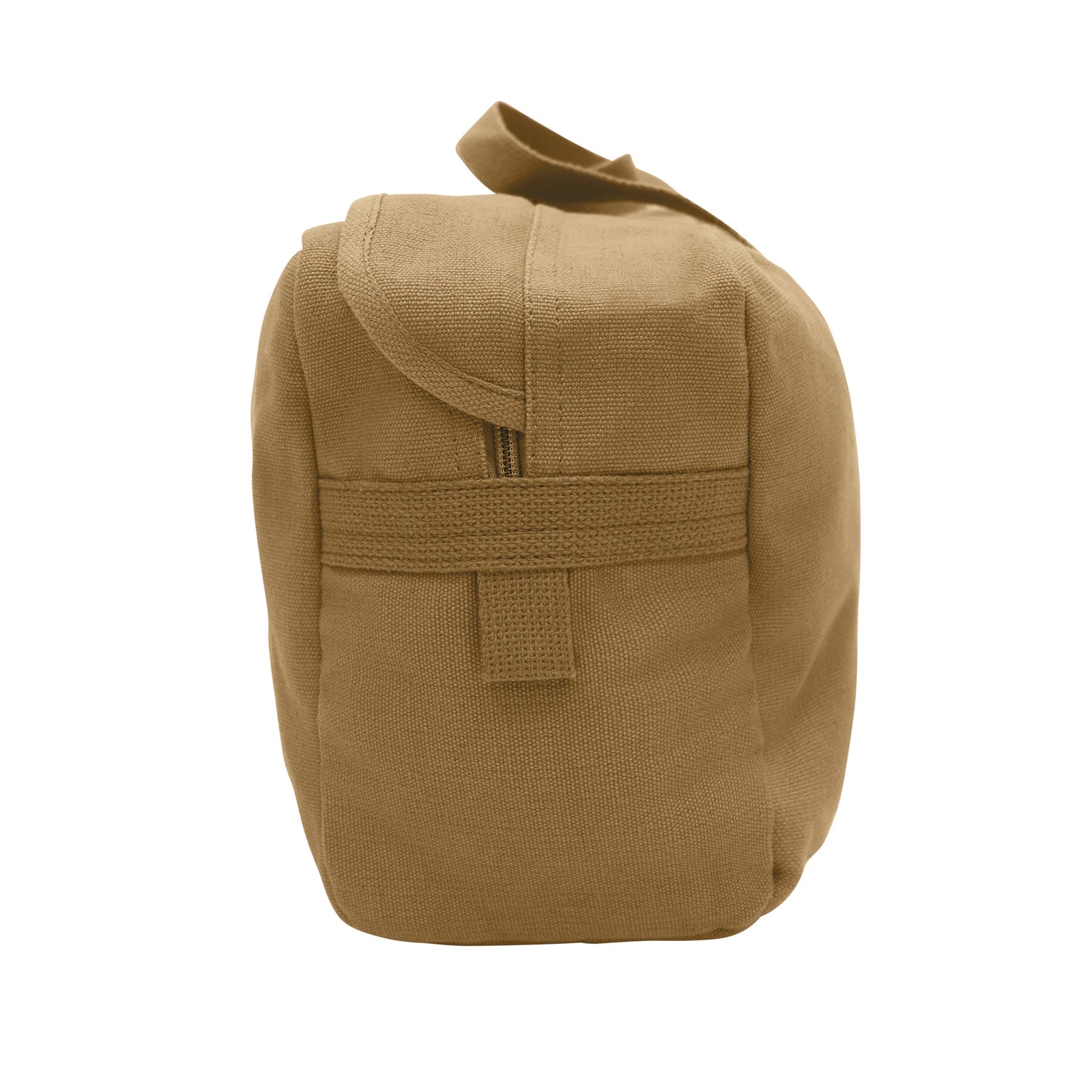 Rothco Canvas Tanker Style Tool Bag Olive Drab Military angled product photo