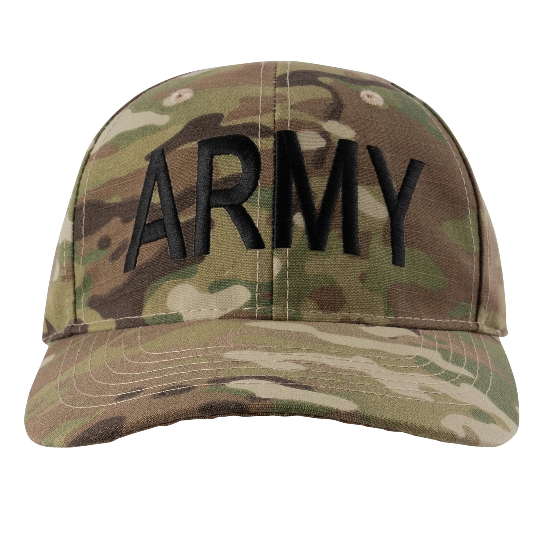 Rothco Army Supreme Low Profile Cap Olive Drab Baseball side detail photo
