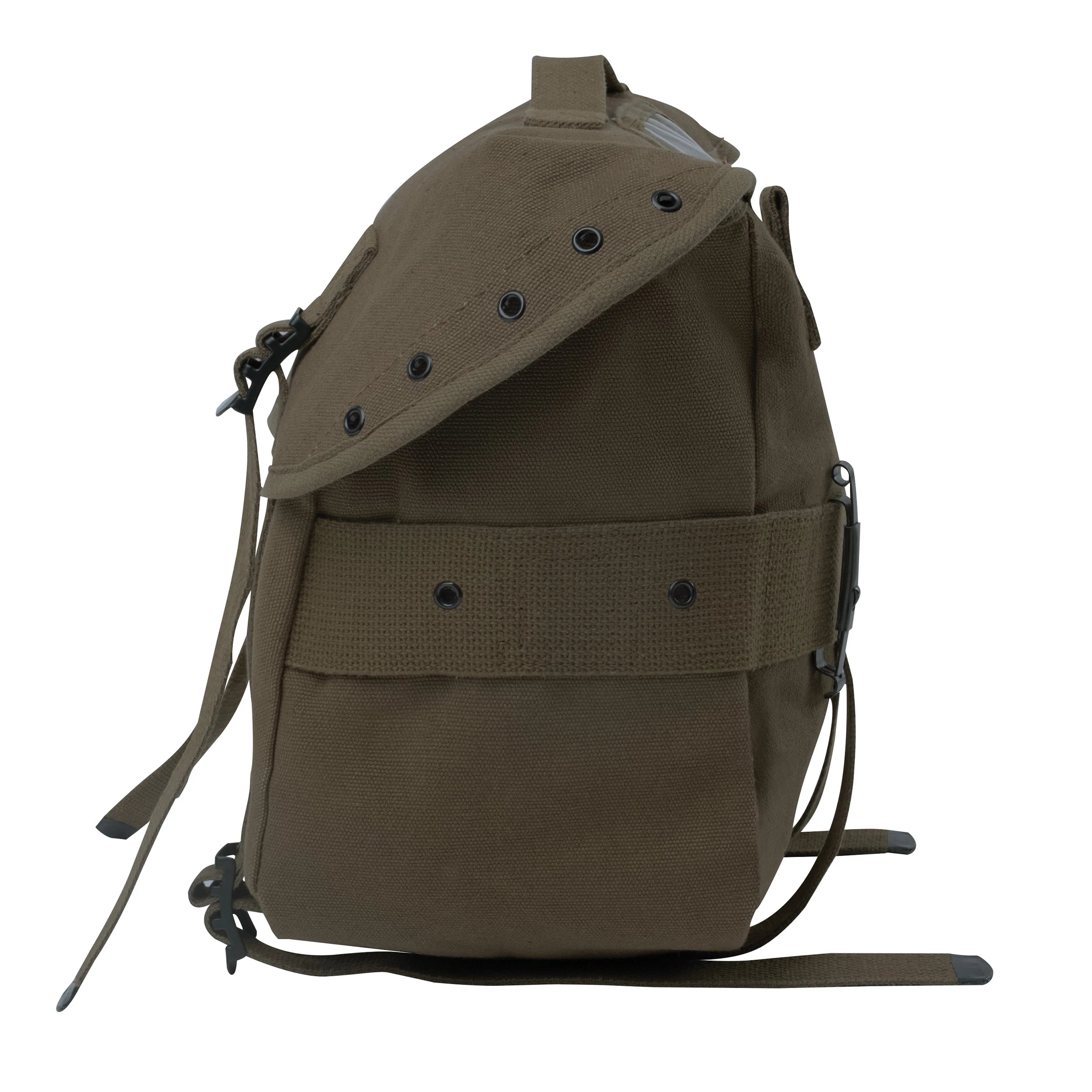 Rothco G.I. Style Canvas Butt Pack Backpacks side detail photo