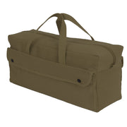 Rothco Canvas Jumbo Mechanic Tool Bag Olive Drab Military angled product photo
