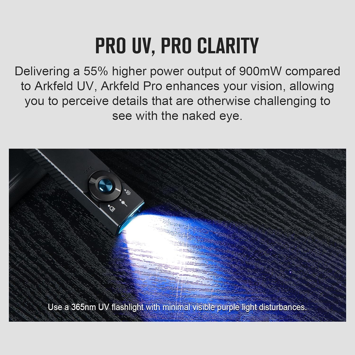 Olight ARKFELDPRO3RBKCW Arkfeld Pro 1300 Lumens LED Flashlight Black