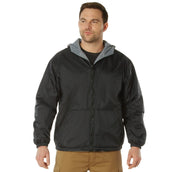 Rothco Reversible Lined Jacket With Hood Camo Outerwear angled product photo