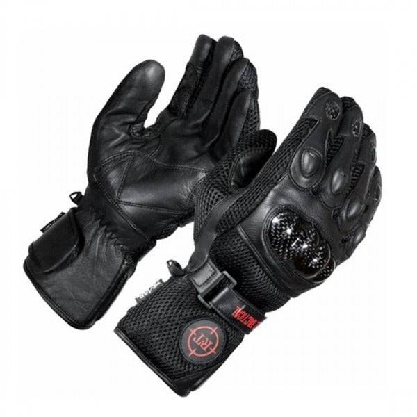 Rebel Tactical Carbon Kevlar Motorcycle Mesh Leather Race Tactical Gloves
