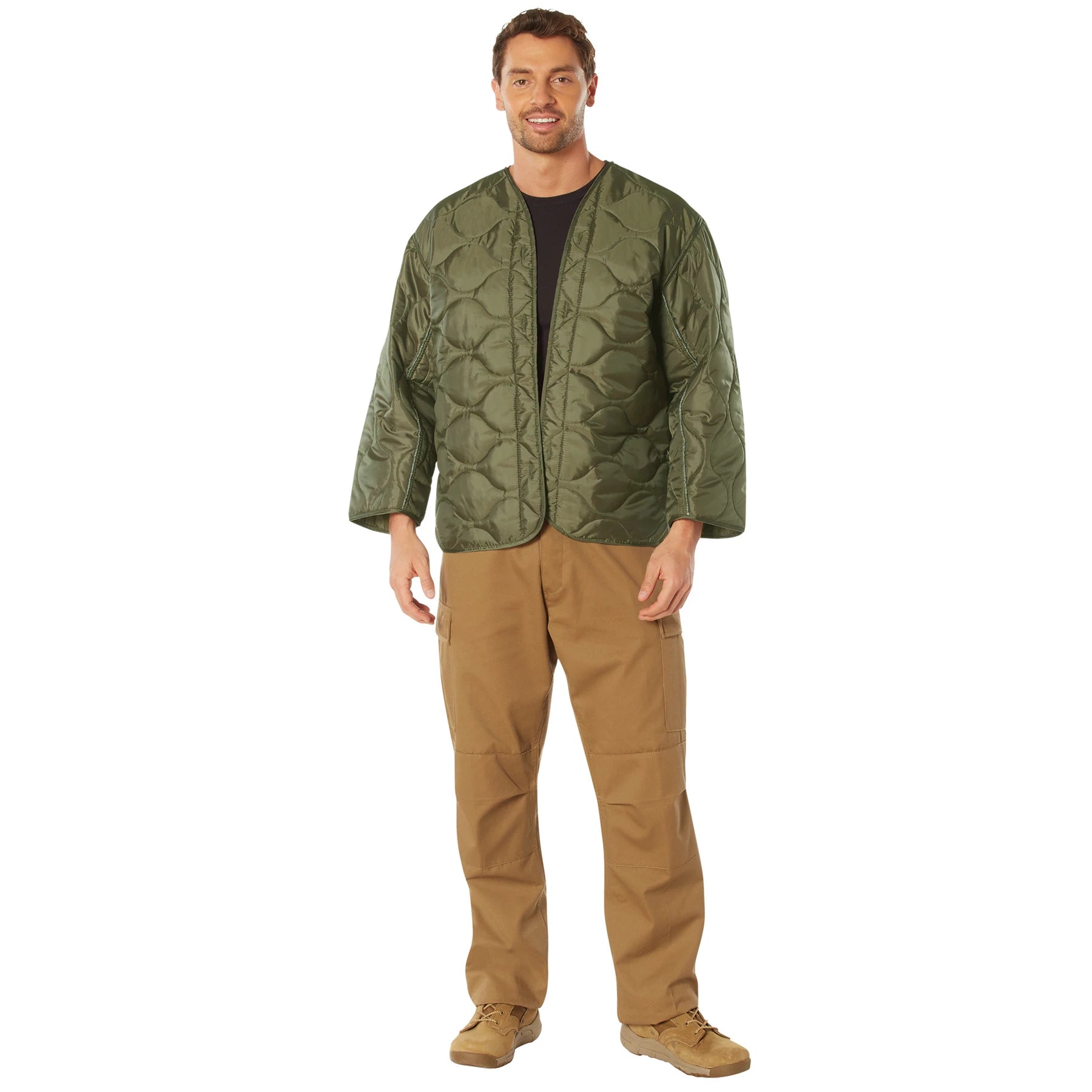 Rothco M-65 Field Jacket Liner Jackets side detail photo