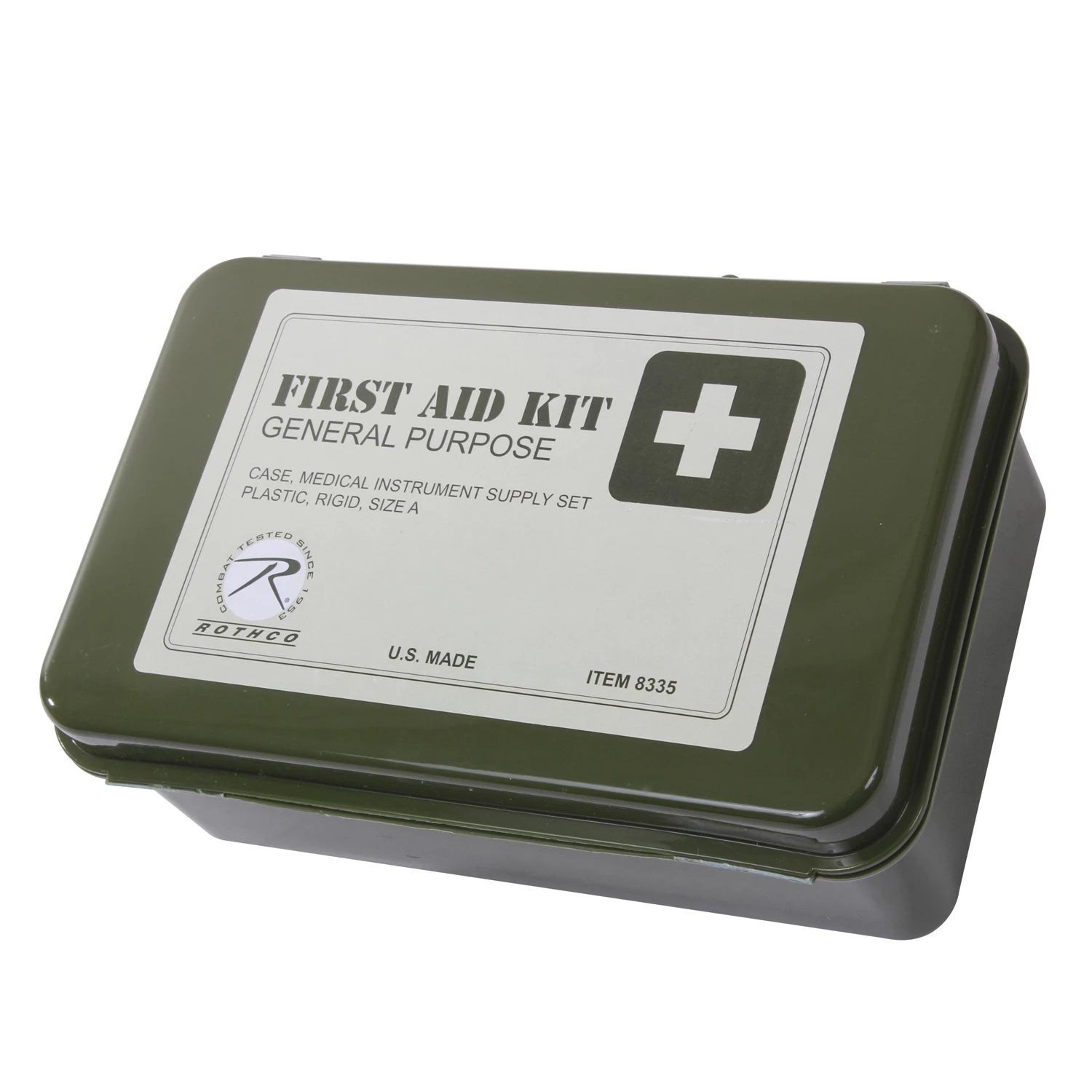 Rothco General Purpose First Aid Kit Supplies & Snake Bite close-up photo