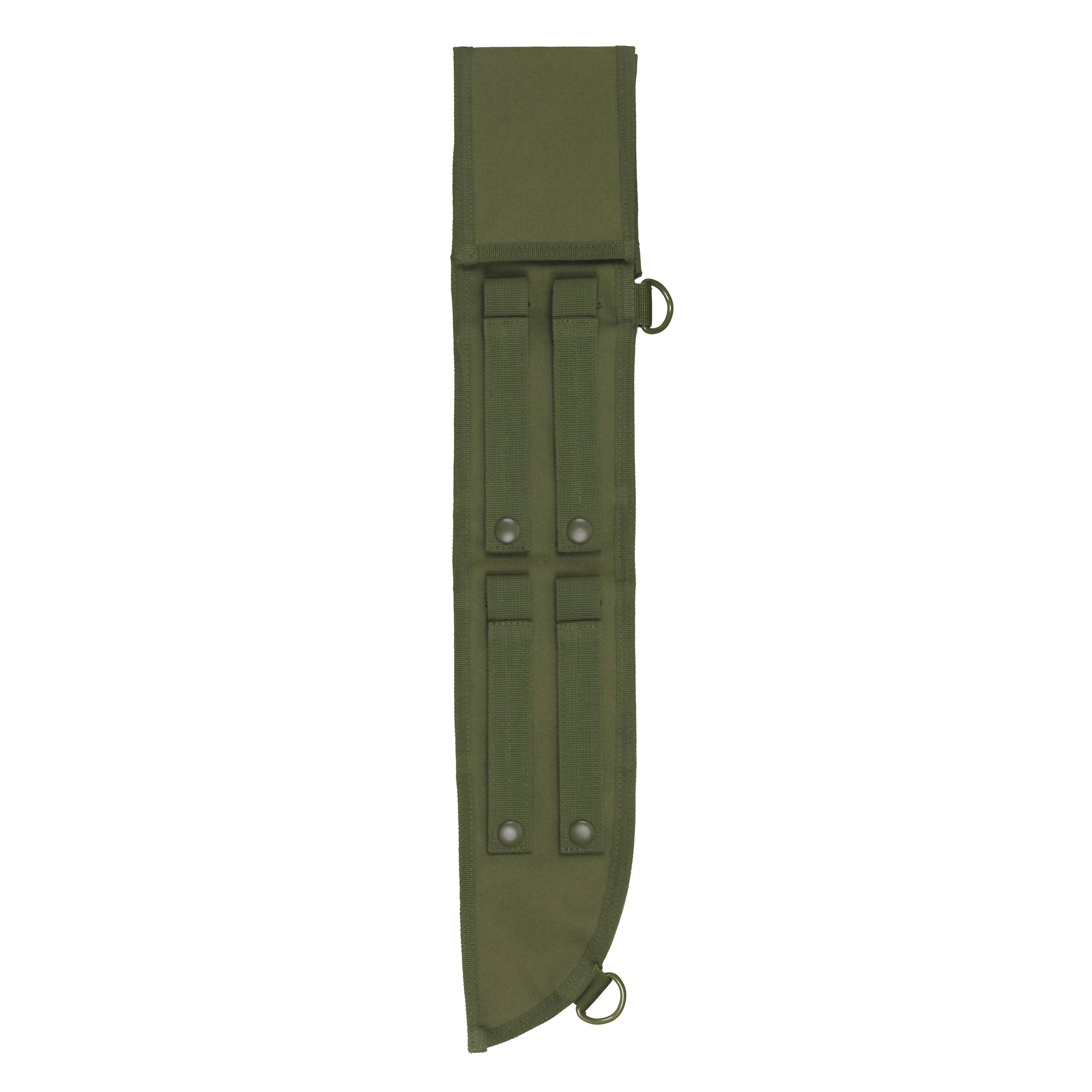 Rothco MOLLE Compatible Machete Sheath - 18 Inch Olive side detail photo