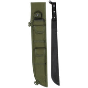 Rothco MOLLE Compatible Machete Sheath - 18 Inch Olive Drab reverse view