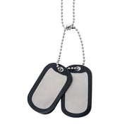 Rothco Dog Tag Silencers Black Tags additional view