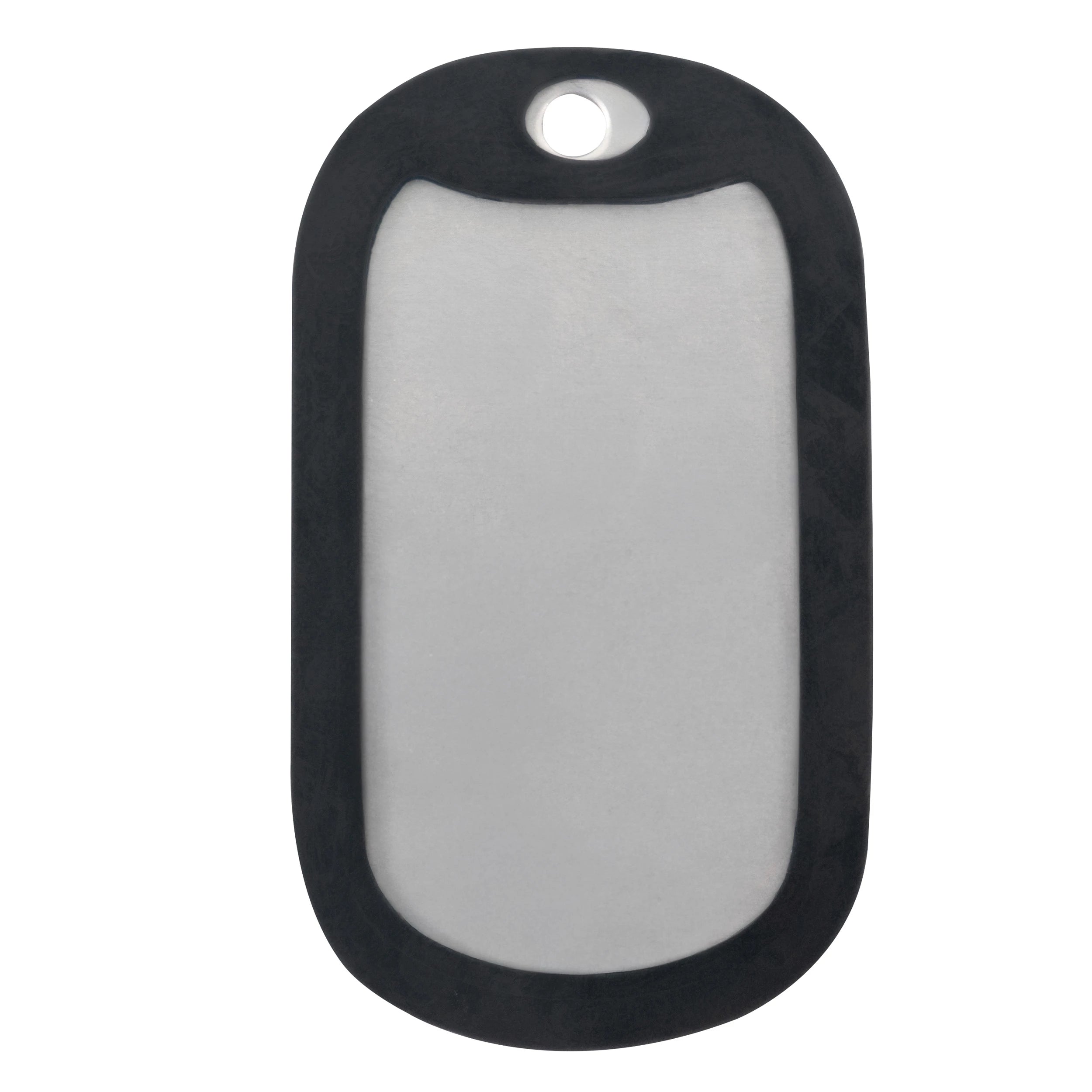 Rothco Dog Tag Silencers Black Tags close-up photo