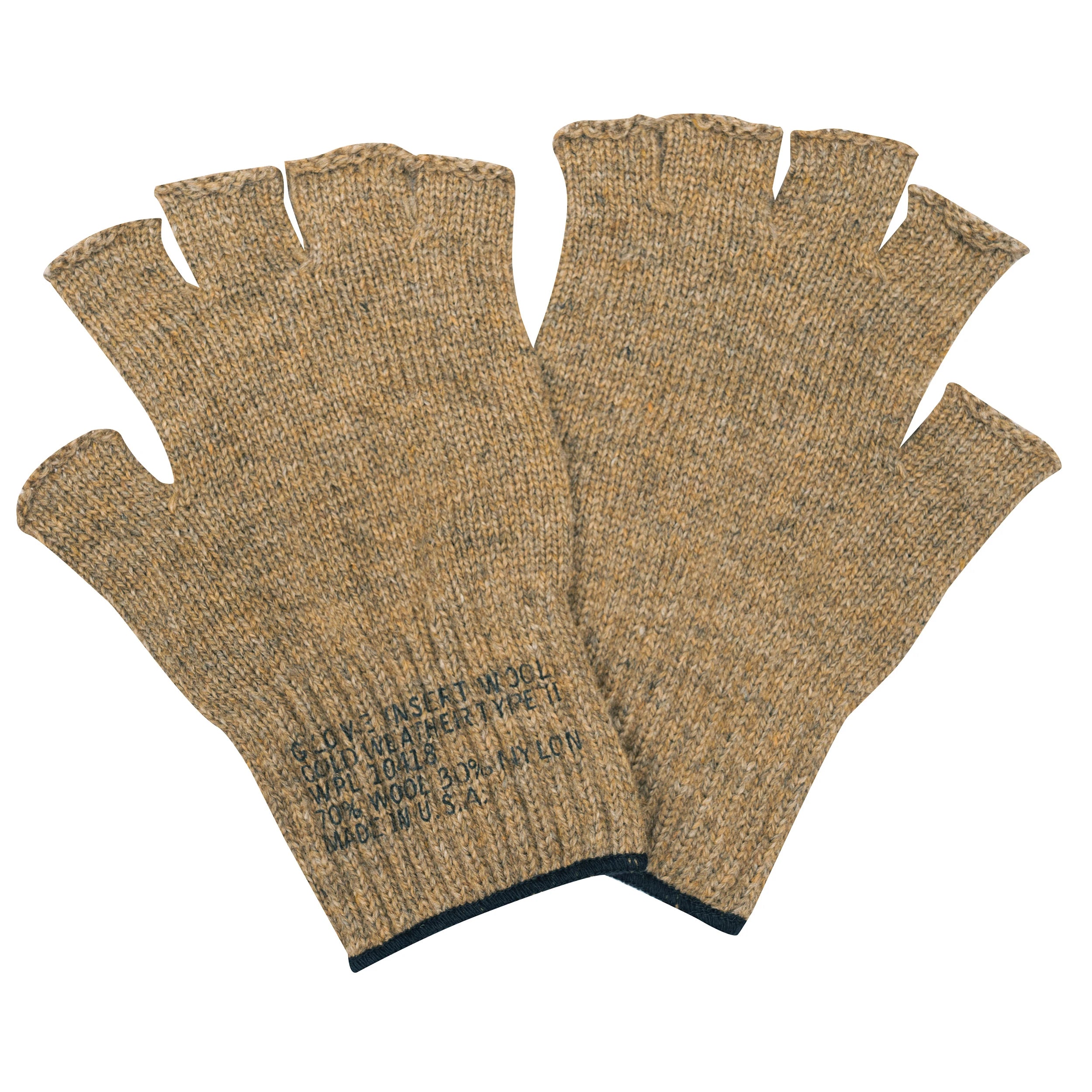 Rothco Fingerless Wool Gloves Olive Drab New Arrivals alternate photo