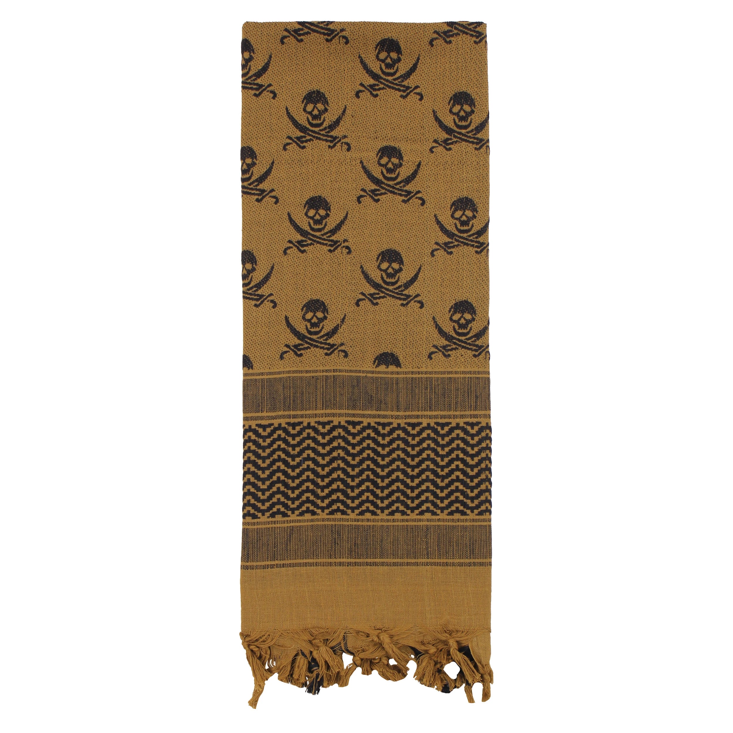 Rothco Skulls Shemagh Tactical Desert Keffiyeh Scarf
