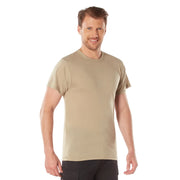 Solid Color 100% Cotton T-Shirt