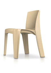 Cortech RazorBack 86484 stacking jail chair in buff