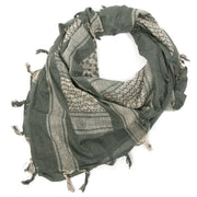 Rebel Tactical Shemagh Tactical Military Scarf 42"x42" Heavy Weight Foliage Green - Rebel Tactical