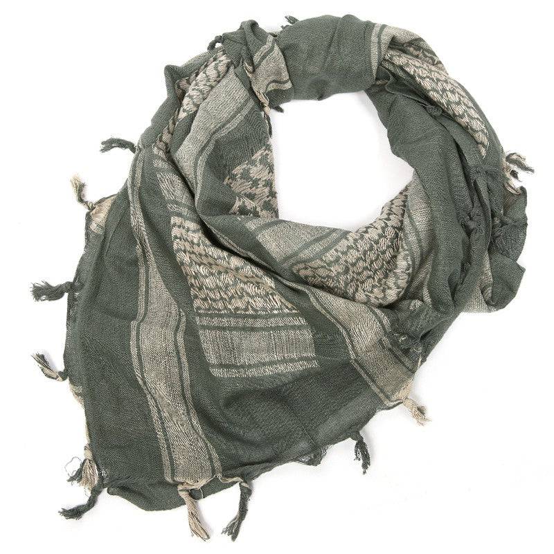 Rebel Tactical Shemagh Tactical Military Scarf 42"x42" Heavy Weight Foliage Green