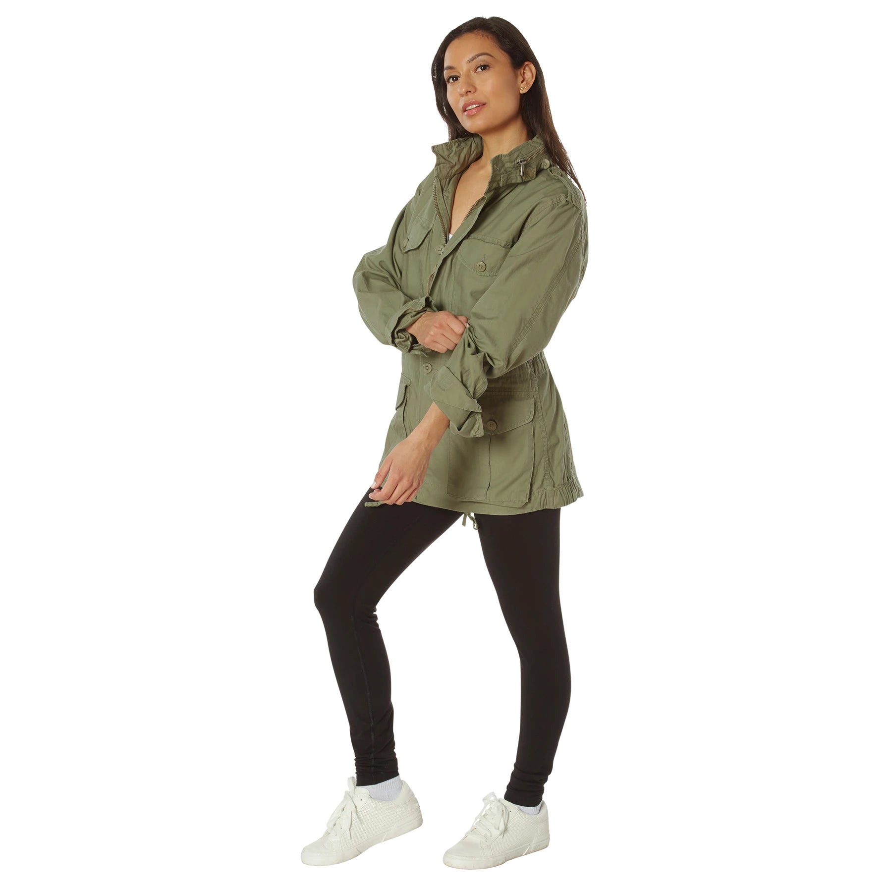 Rothco Vintage Lightweight M-65 Field Jacket Jackets angled product photo