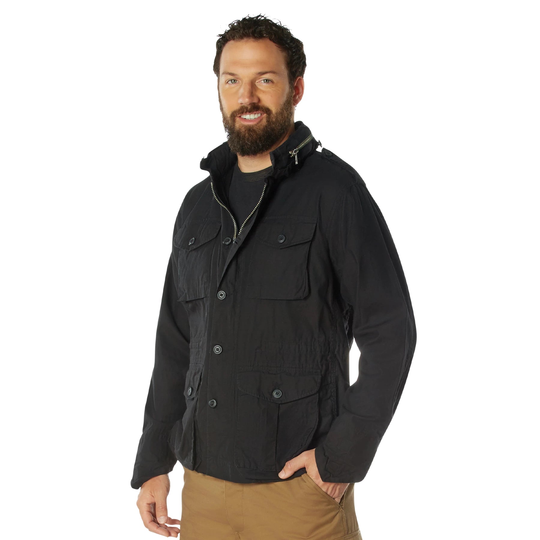 Rothco Vintage Lightweight M-65 Field Jacket Jackets detail photo