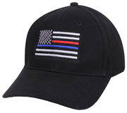 Rothco Thin Blue Line & Red Line Low Profile Flag additional view
