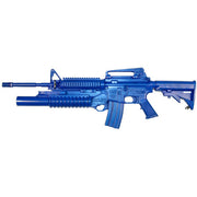 Blueguns FSM4RCSM203 - M4 Closed Stock, Fwd Rail, M203 Grenade Launcher Training Replica - Blueguns