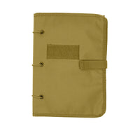 Rothco Hook & Loop Patch Book Coyote Brown Patches side detail photo