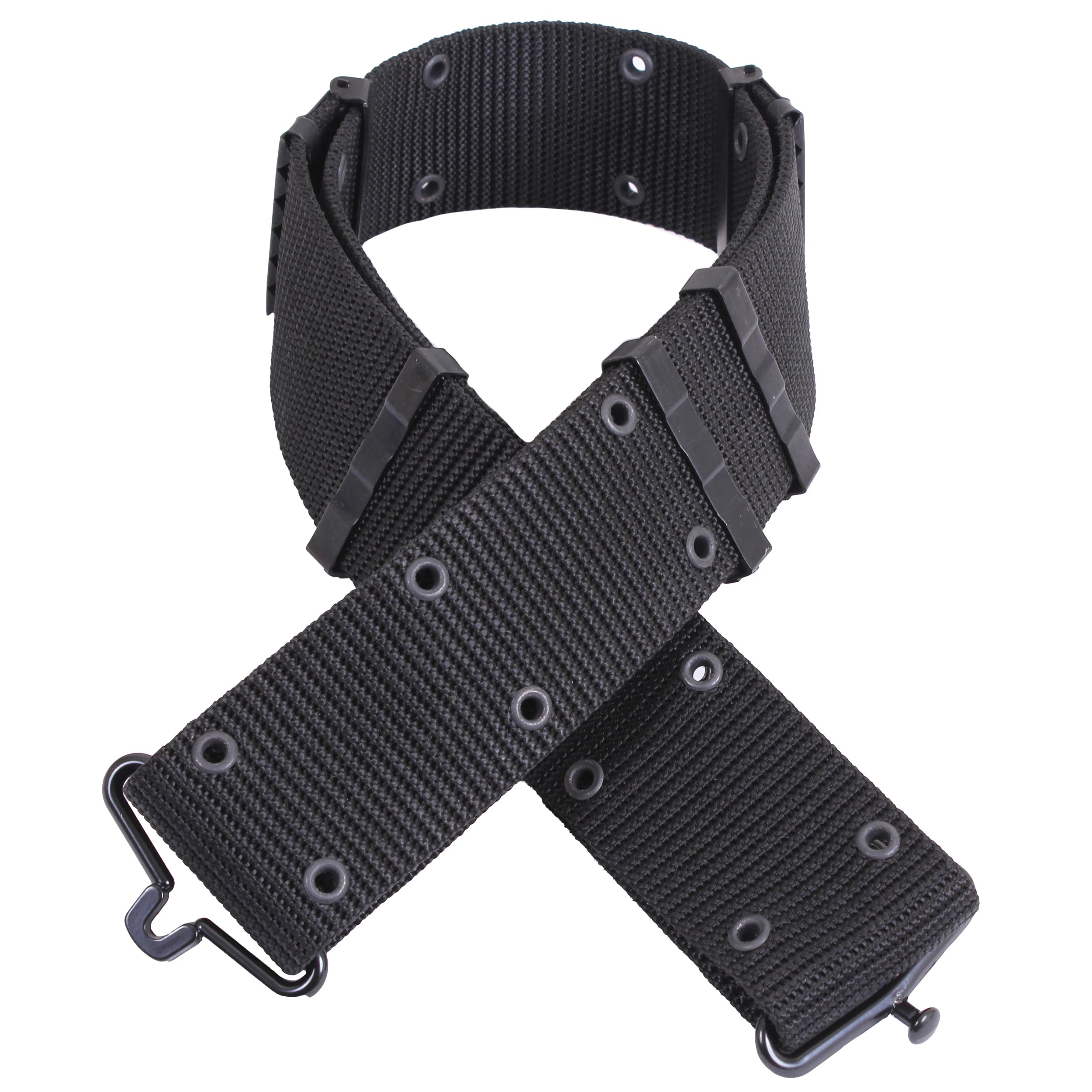 Rothco GI Style Pistol Belt With Metal Buckles White Military alternate photo