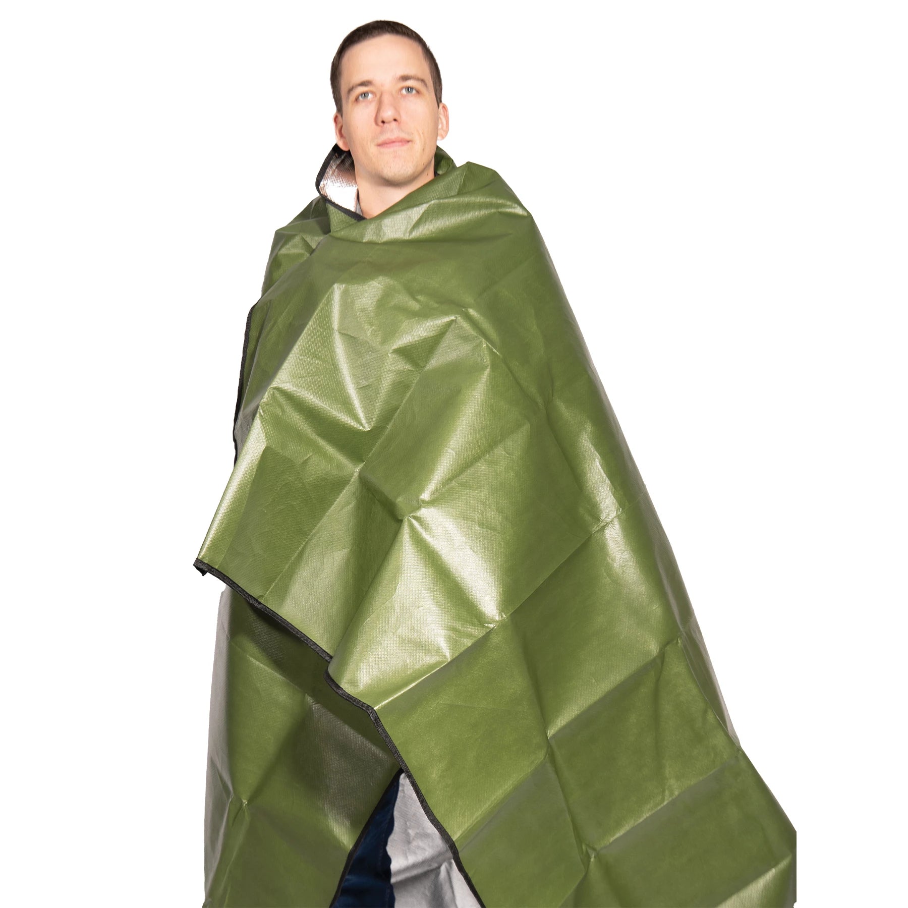 Rothco Heavy Duty Survival Blanket - Olive Drab New Arrivals close-up photo