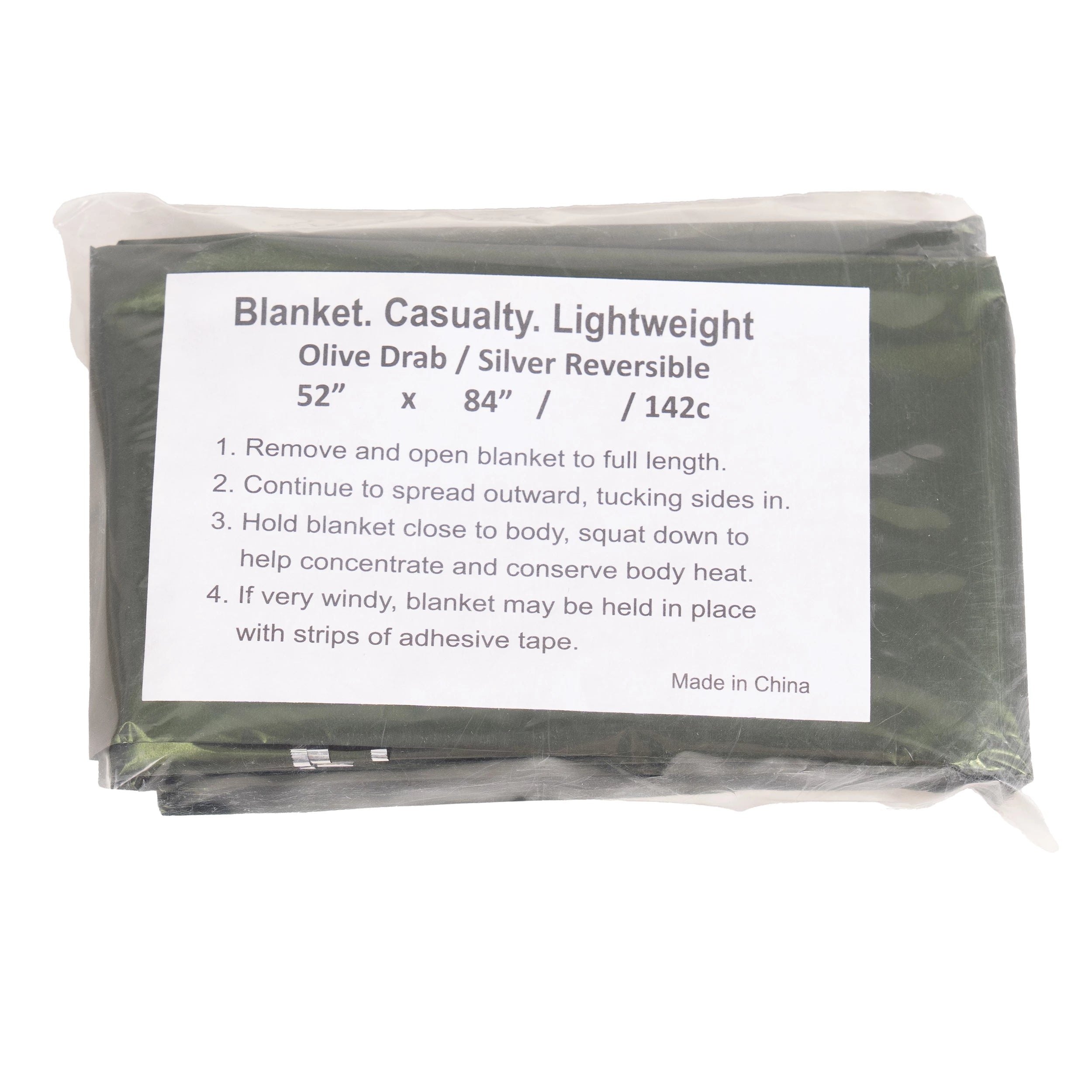 Rothco Lightweight Survival Blanket Bug Out Bag Collection detail photo