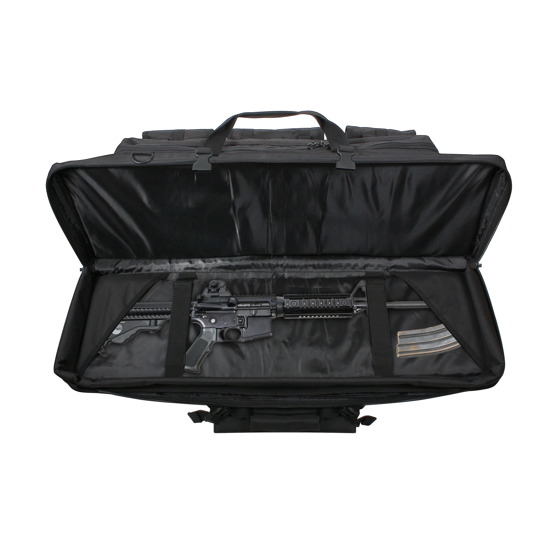 Rothco 36 Black Tactical Rifle Case Cases & Range side detail photo
