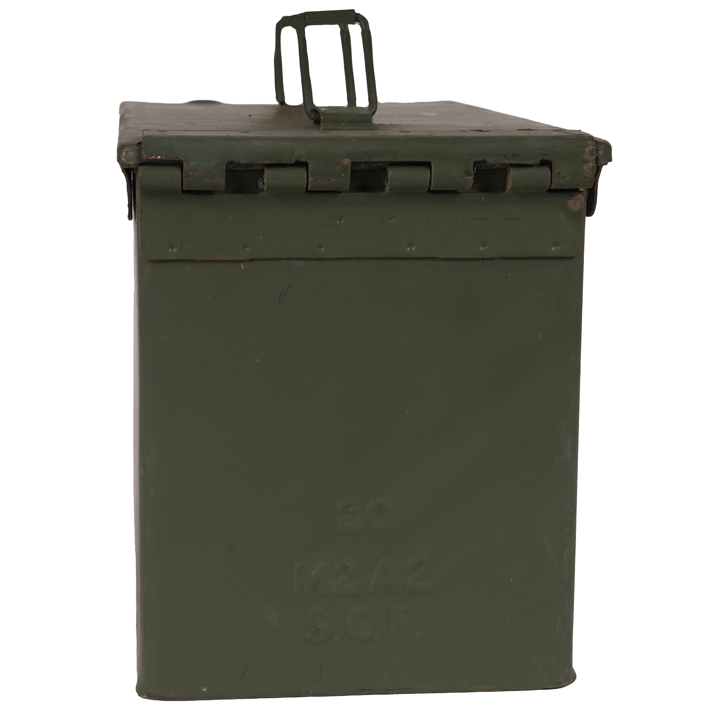Rothco GI .30 & .50 Caliber Ammo Cans - Surplus reverse view