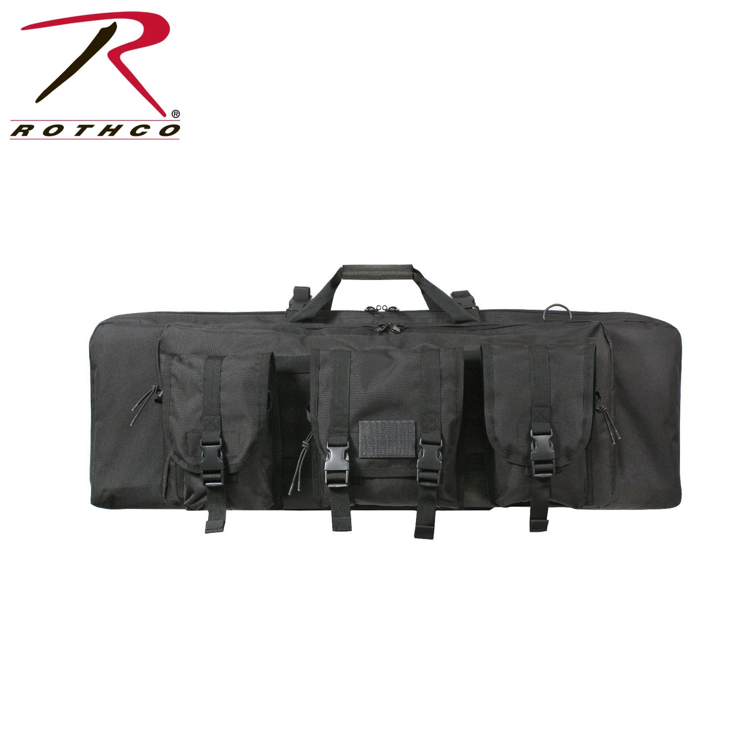 Rothco 36 Black Tactical Rifle Case Cases & Range Bags reverse view