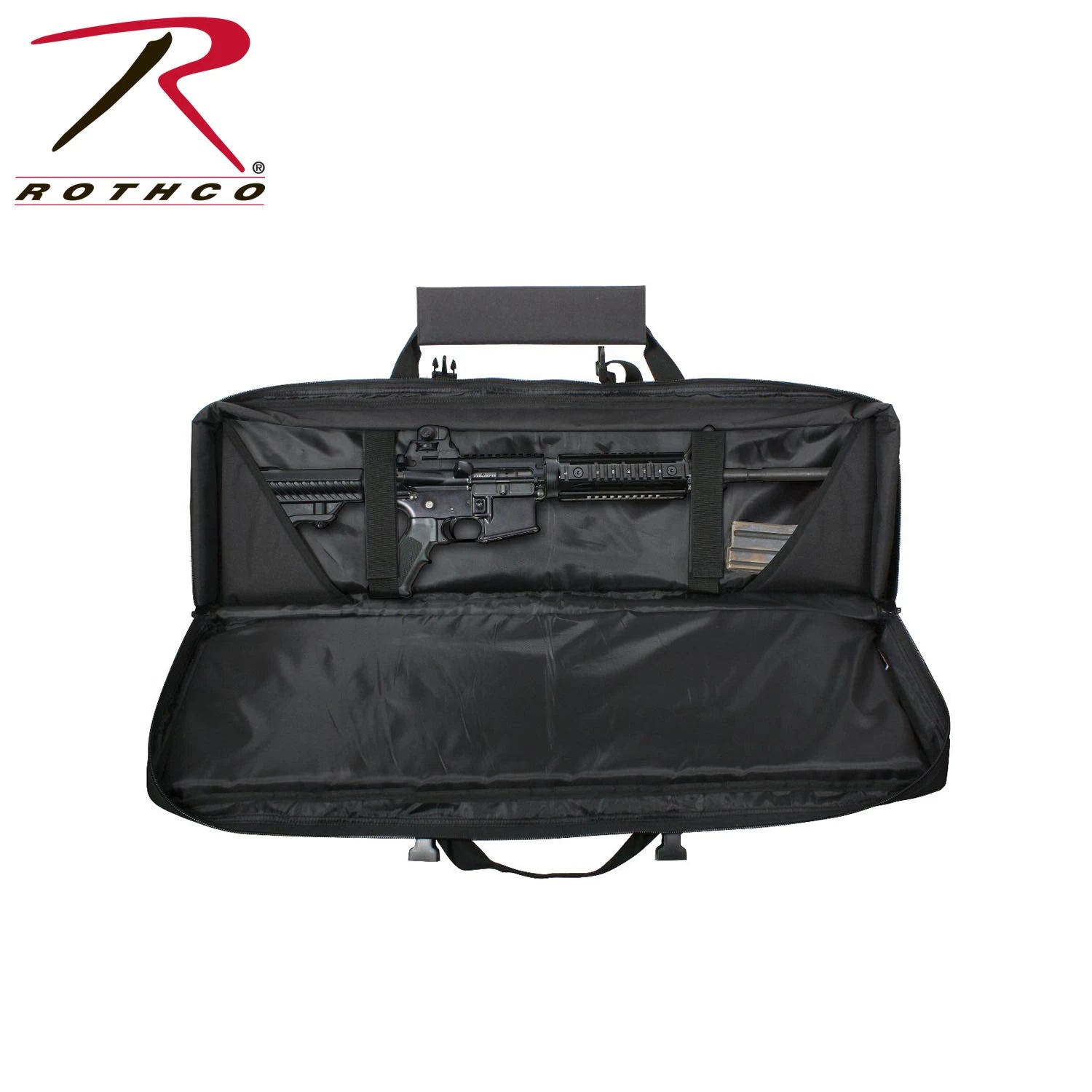 Rothco 36 Black Tactical Rifle Case Cases & Range angled product photo
