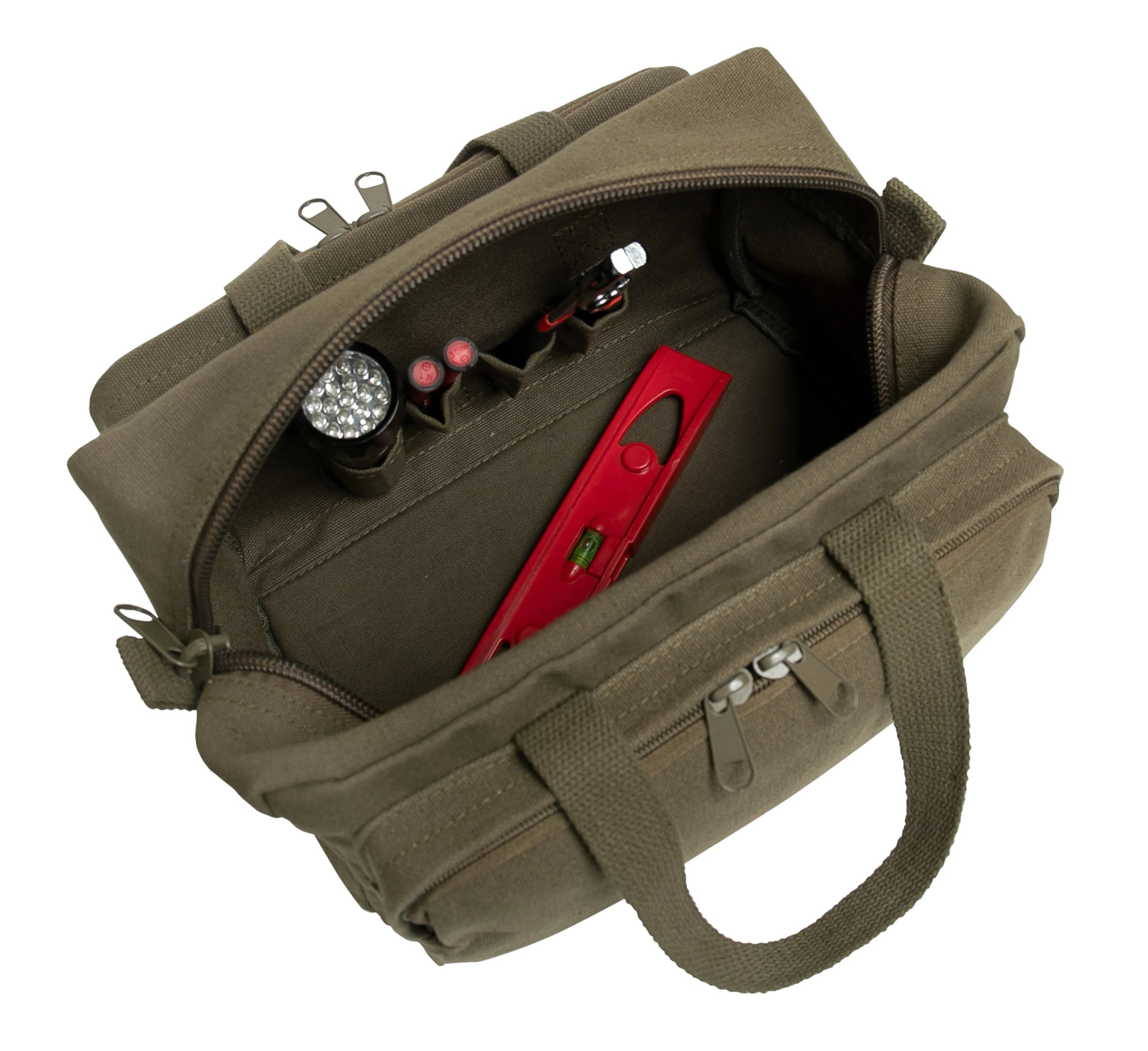 Rothco G.I. Type Zipper Pocket Mechanics Tool Bag With Military alternate photo