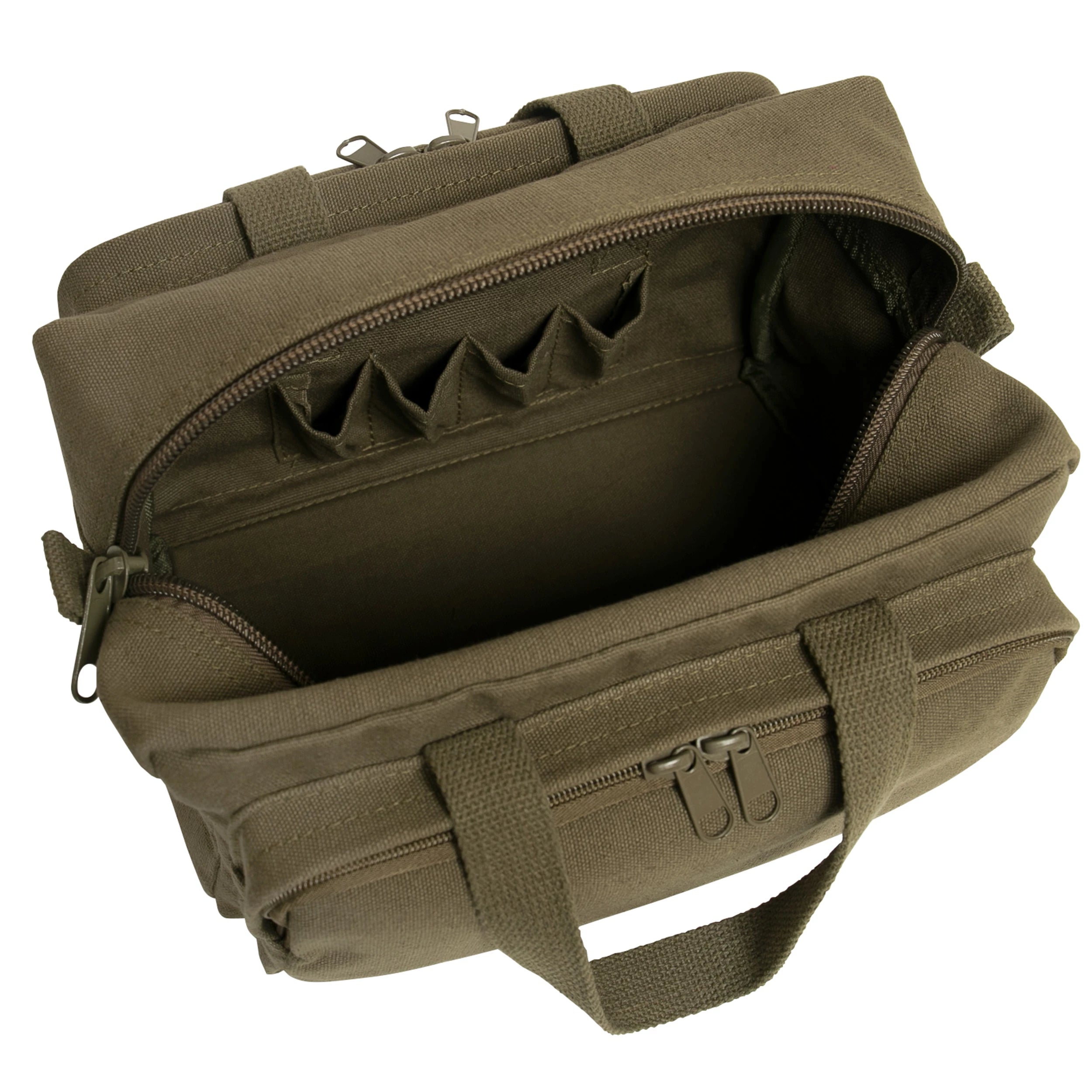 Rothco G.I. Type Zipper Pocket Mechanics Tool Bag With Military close-up photo
