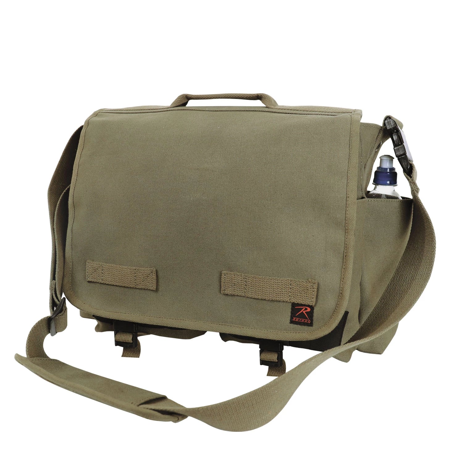 Rothco Concealed Carry Messenger Bag Black Packs angled product photo