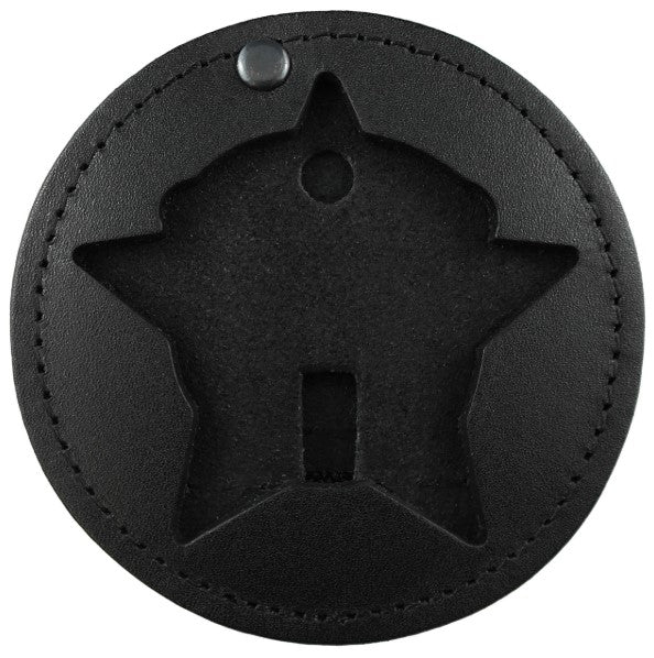 Hero's Pride Deluxe Recessed Cutout Small Round Badge Holder - 7 Poi