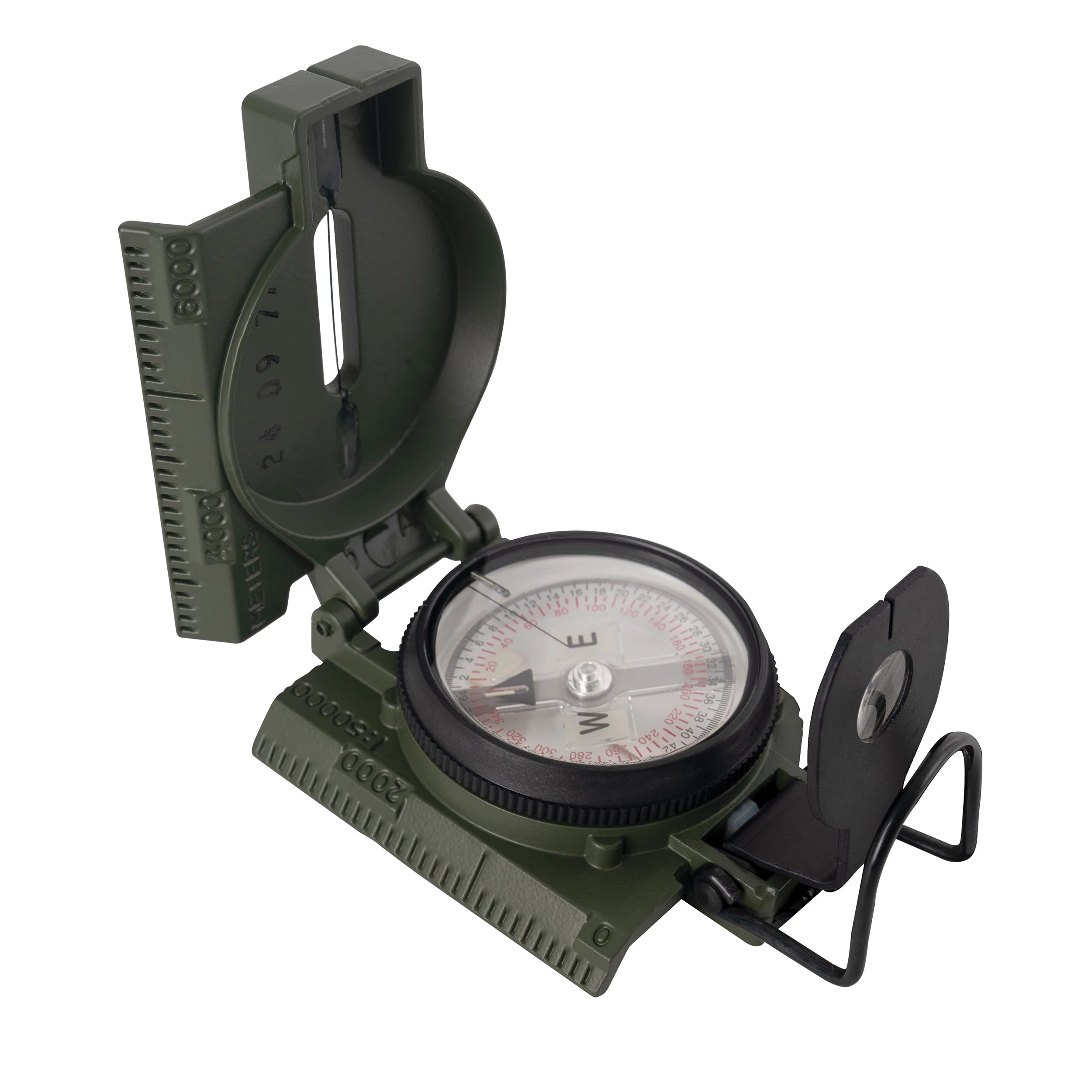 Rothco Cammenga G.I. Special Tritium Lensatic Compass Compasses reverse view