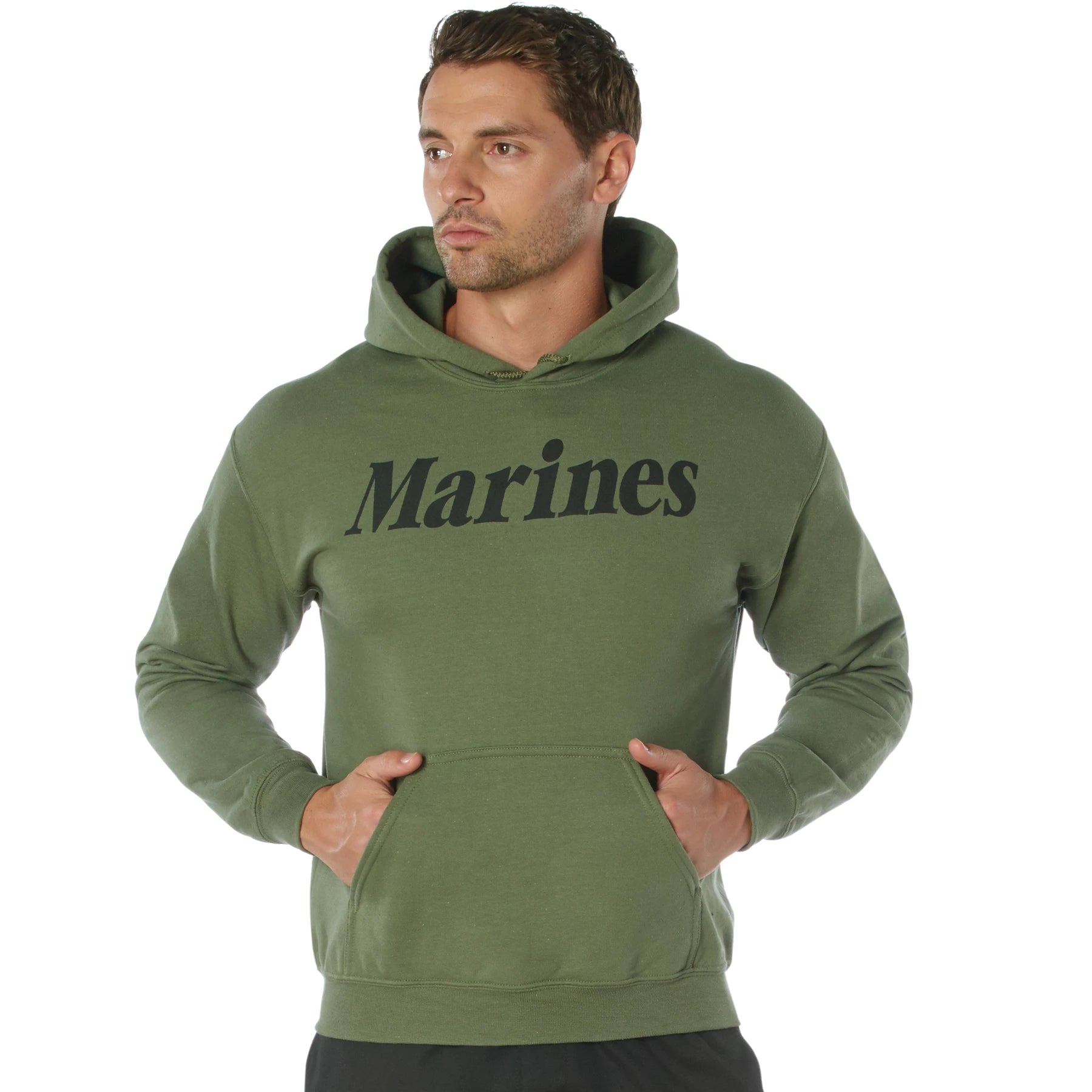Rothco Marines Pullover Hooded Sweatshirt Sweatshirts & Hoodies detail photo